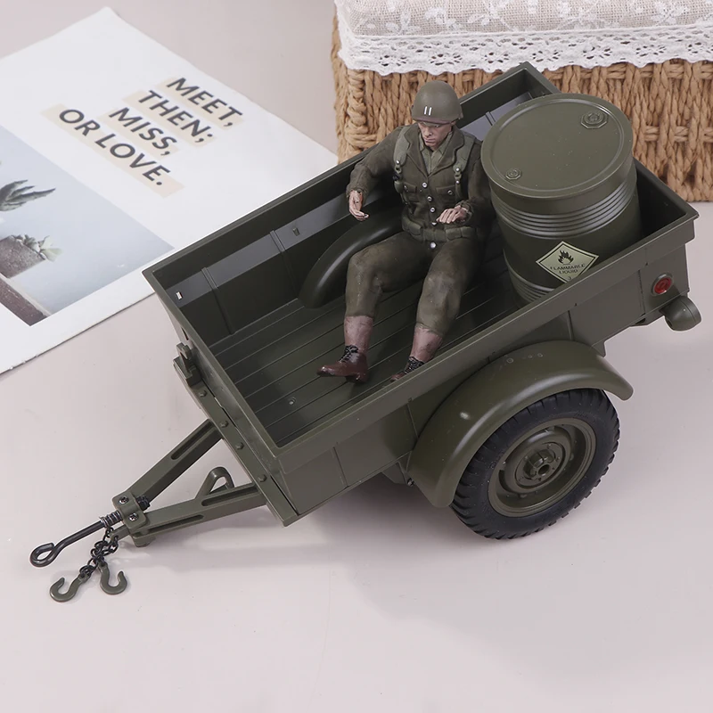 C8815 Upgrade Parts Trailer Soldier Winch Machine Gun Oil Drum Original Accessories for C8815 RC Car Upgrade Parts view 2