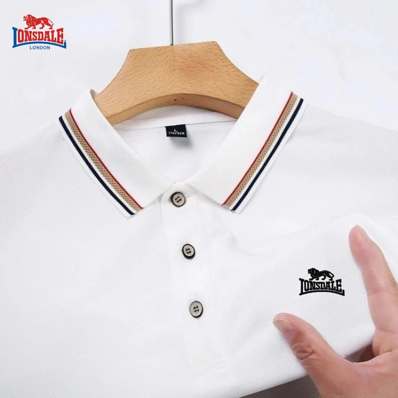 

Summer New High Quality Short Sleeved Polo Shirt for Men Luxury Fashion Business Leisure Comfortable Breathable Cool T-shirt Top