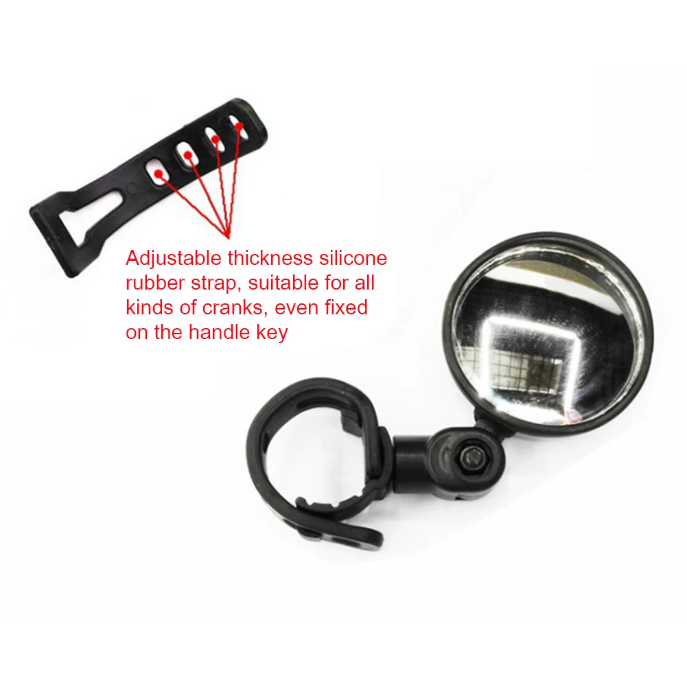 دراجة مرايا الرؤية الخلفية MTB الطريق دراجة المقود مرآة الدراجات مرآة الرؤية الخلفية الدراجة المرايا الجانبية دراجة الملحقات