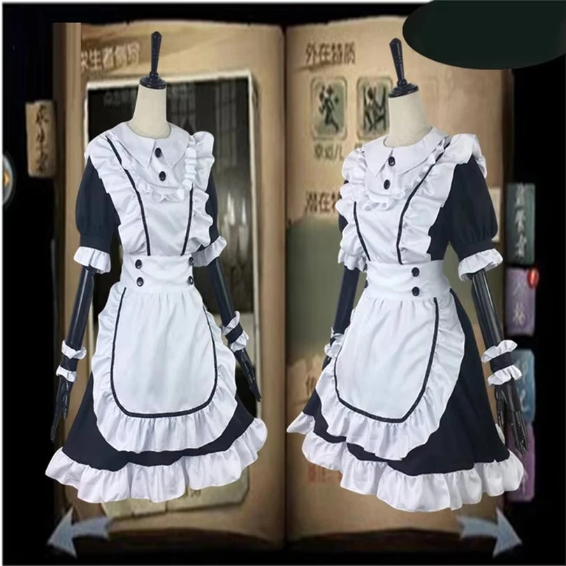 Identity V Lucky Guy Deduction Substitute Maid Outfit Cosplay Costume CarnIval Halloween Christmas Convention Outfit