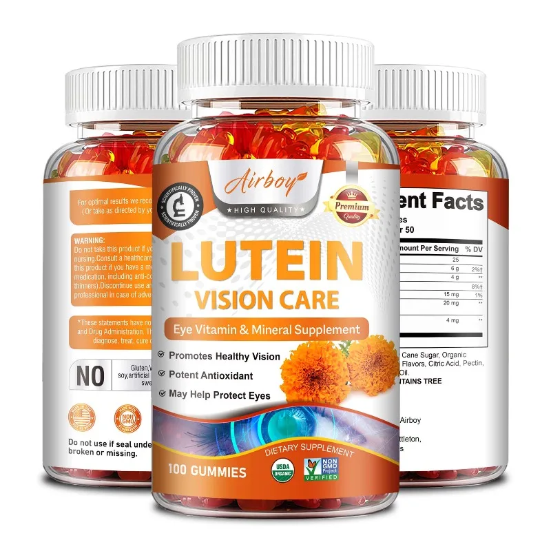 

Lutein Gummies - Eye Vitamins for Adults Eye Health for Vision, Relieve Eye Fatigue, Dryness, Yellow Spots