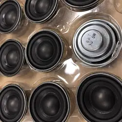 2Pcs 2 Inch Full Range Speaker 4 Ohms 5W 5 Watts 4R Bluetooth-Compatible Speaker 52MM Speaker Multimedia Magnetic Speakers
