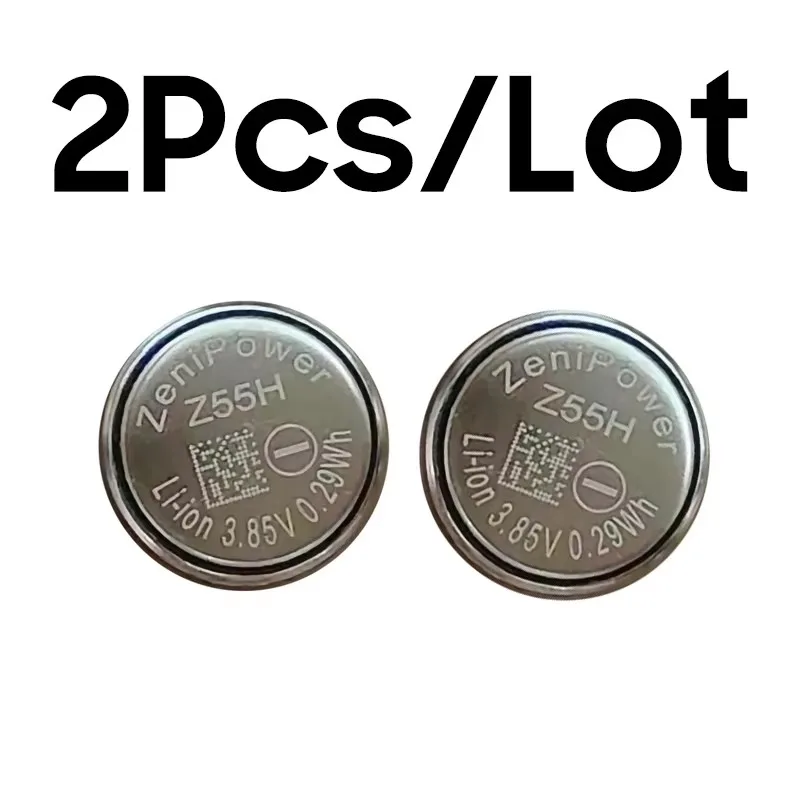 NEW 2PCS Z55H ZeniPower replacement CP1254 1254 for Sony WF-1000XM4 XM4 Bluetooth Headset Battery 3.85V 75mAh Z55H