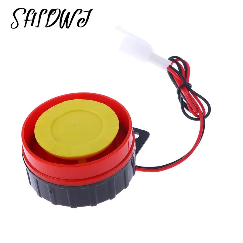 Motorcycle Alarm Speaker 125DB 12V Electric Universal Truck Bicycle Loud Horn Klaxon Motorcycle