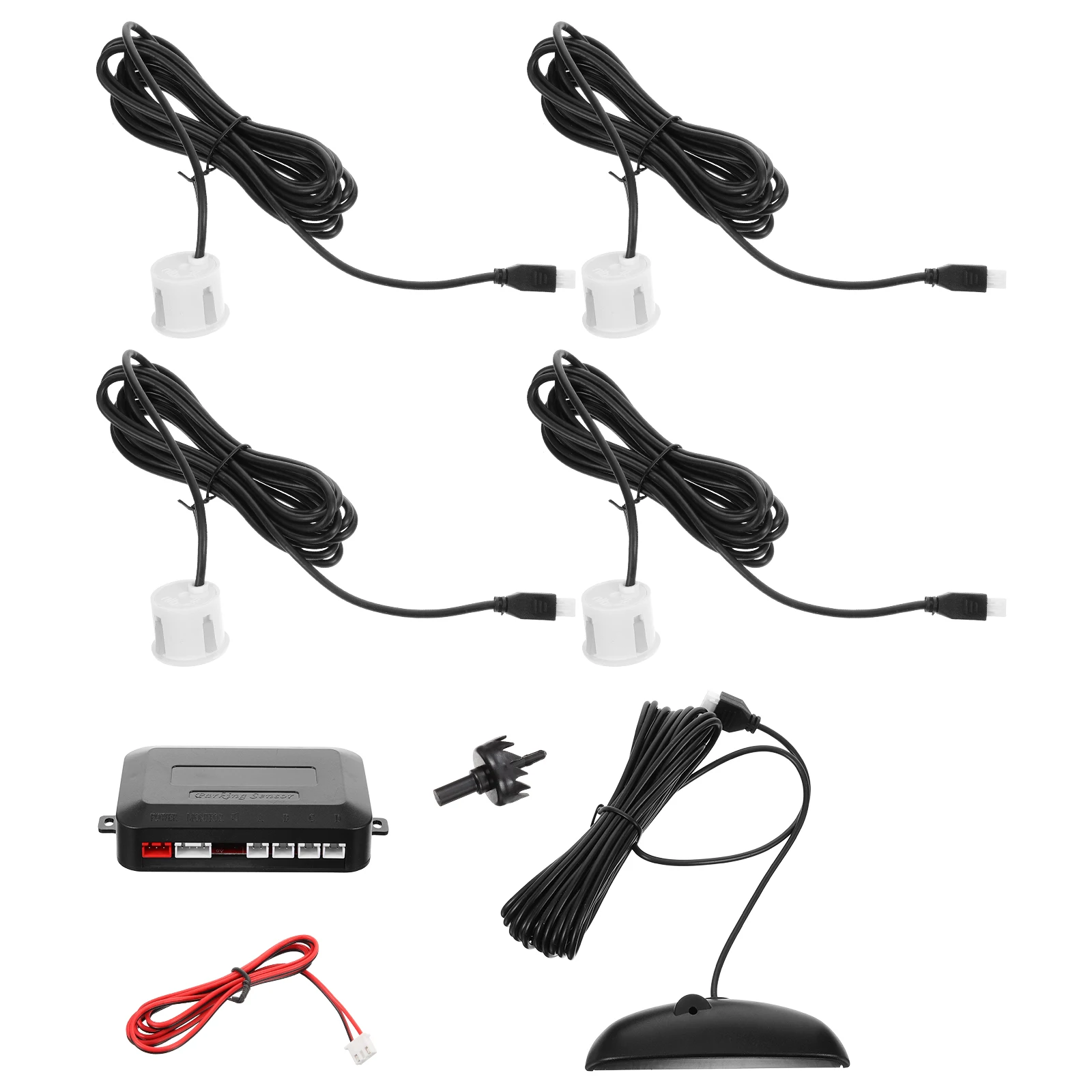 

1 Set Parking Assist System Rear Bumper Backup Vehicle Display Vehicle Parking Assistance System Screen