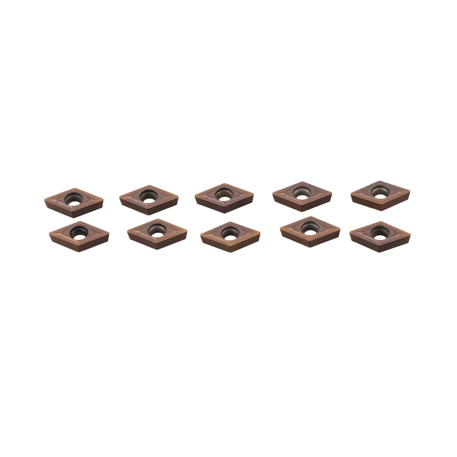 مجموعة أدوات RTS كربيد DCMT070204 الفعالة 10 قطع للاستخدام المخرطة لميزات الصلب أداء قطع ممتاز #5