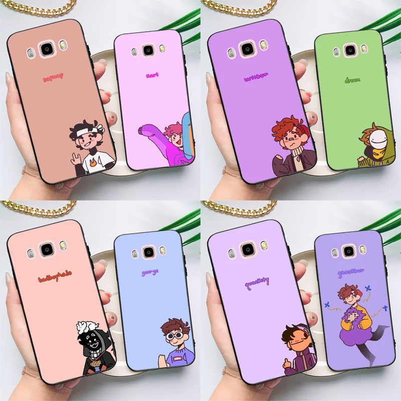 Cute Dream Smp Anime Case For Samsung Galaxy J4 J6 Plus 2018 J8 A6 A7 A8 A9 J1 A3 A5 2016 J3 J5 J7 2017 Cover