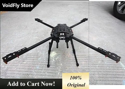 VoidFly in stock RCMOY 650 Foldable 3K Carbon Fiber Quad Copter Frame TL65B02