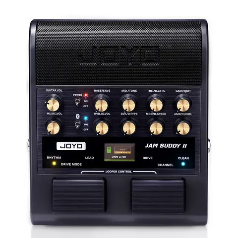 Amplificateur de guitare électrique et pédale multi-effets JOYO JAM BUDDY II Combo Enregistrement OTG 14 modèles d'amplis Bluetooth pour la pratique
