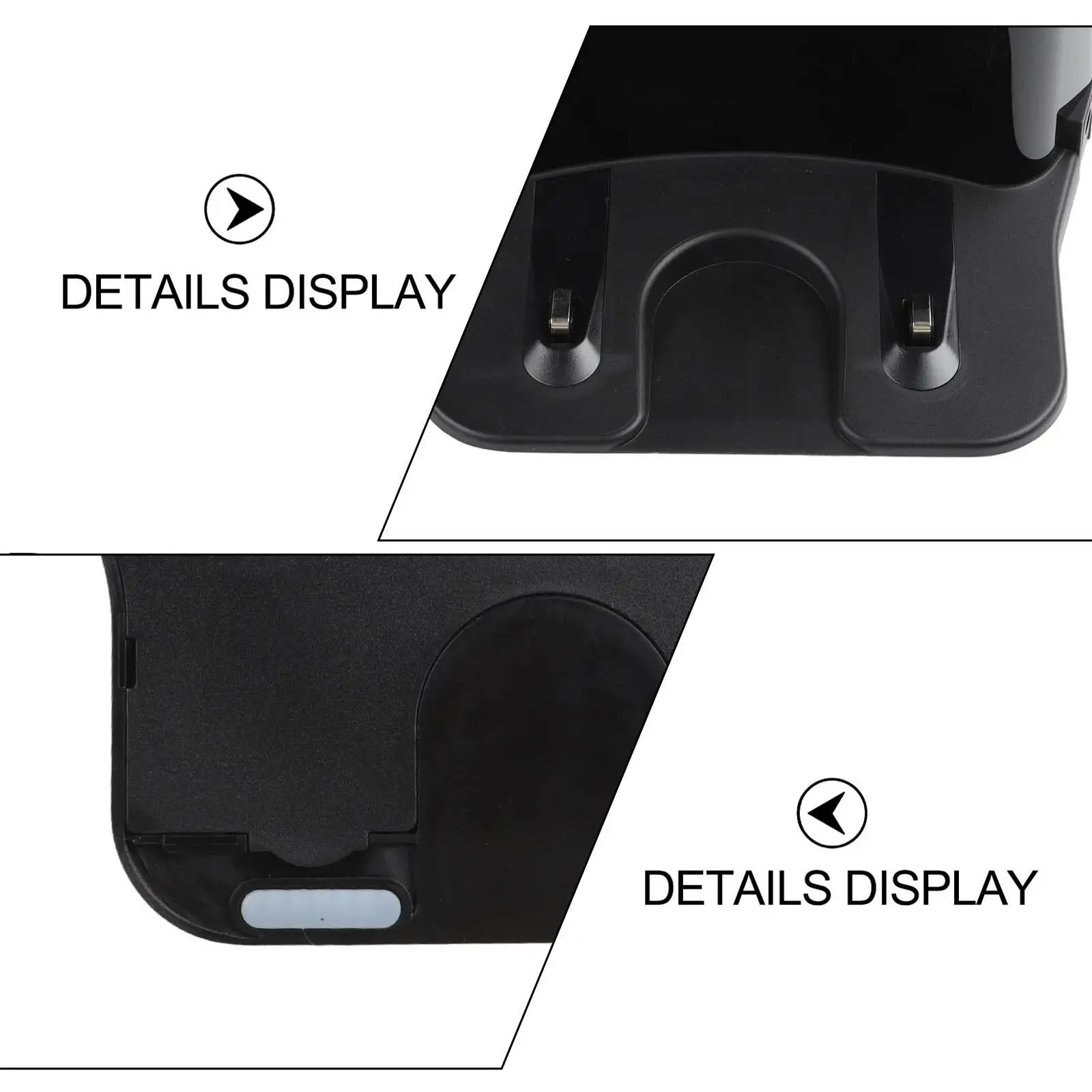 Black Charging Station For For Polaris PVCR 0926W 0726W 0826 1126W 0735 Robot Vacuum Cleaner Base Replacement Part Accessories