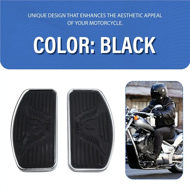 A58X-Rear Passenger Adjustable Front Footrest For Honda VTX 1300/1800 Rider Driver Foot Rest Pegs Black Motorcycle Accessories view 5