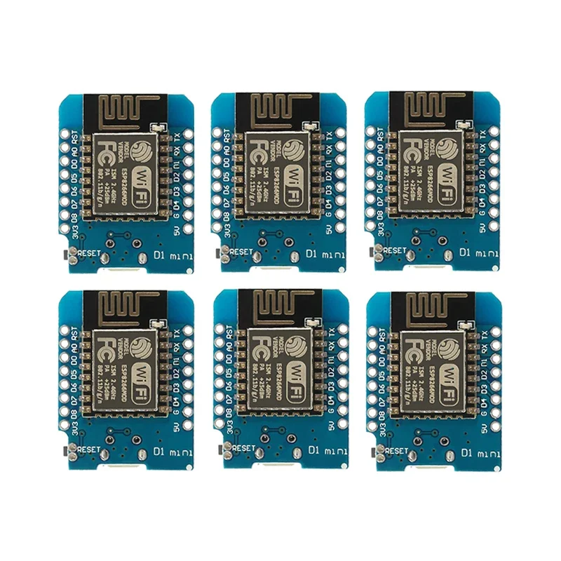 لوحة تطوير ESP8266 -12 D1 ، مايكرو USB ، V ، مبنية على دبوس ، وحدة صغيرة WeMos D1 ، 5 ، 10