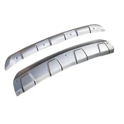 Auto parts modeling Stainless Steel Front + Rear Bumper Diffuser Protector Guard Skid Plate For New MAZDA CX-5 CX5 2017 2018