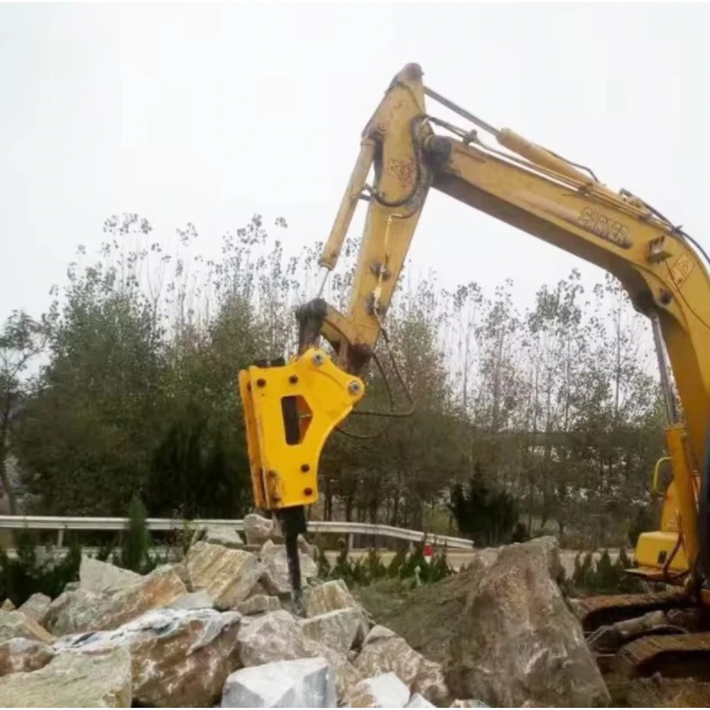 Vibro Hammer Attachment Vibratory Hammer for Port Construction Wharf Foundation Reef Breaking Energy Saving