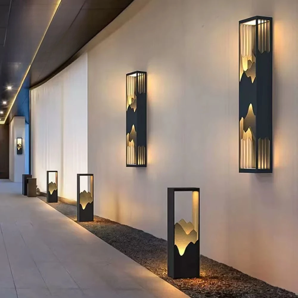 

Кабельная лампа из нержавеющей стали, популярный дизайн, газон, сад, пейзаж, класс теплого белого света, диодный садовый светильник