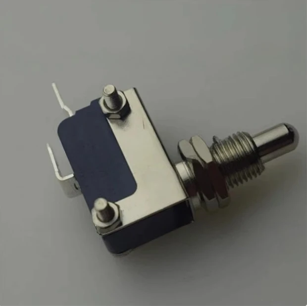 Special switch for electric fryer with spring straight handle button with metal bracket micro button switch