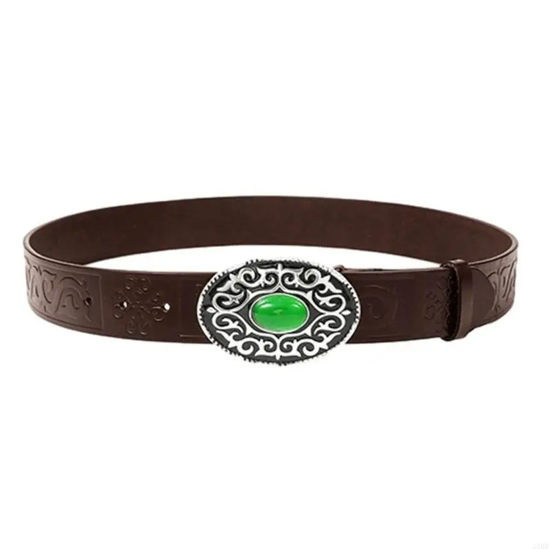Hot Girl Belt Cowgirl Wide Waist Belt with Flower for Jeans Dresse Club Bar