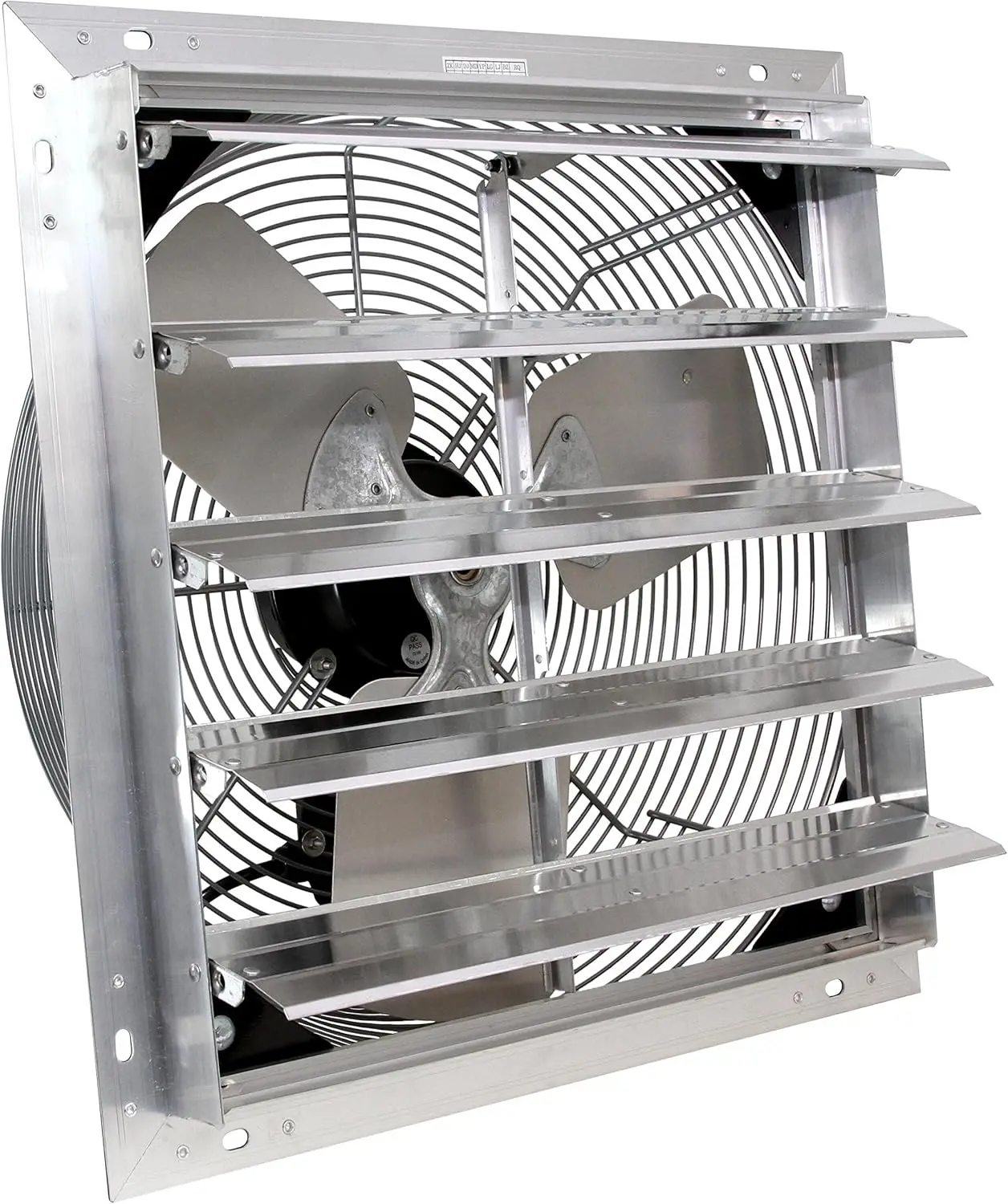 

VES Exhaust Fan, Shutter Fan, Box Fan, with 9 Foot Cord 3 Speed for Indoor or Outdoor Ventilation (24 Inches)