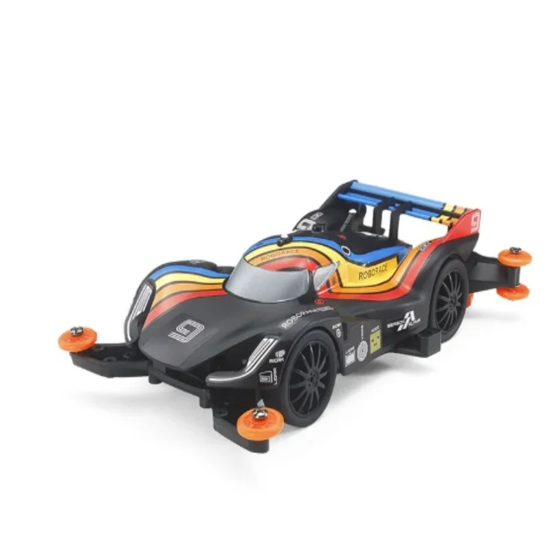 

TAMIYA 1/32 Scale Mini 4WD PRO Series Car Model 18656 ROBORACE DEVBOT 2.0 (MA Chassis) Rainbow Electric Supercar