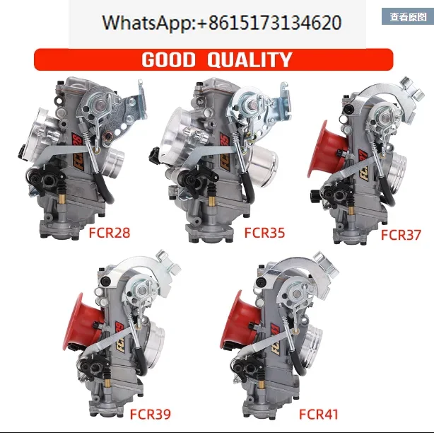 ZS MOTOS FCR28 31 33 35 37 39 41mm Carbs FCR For Keihi Carburetor for CRF450/650 FS450 For Husqvarna450 KT Racing Motorcycle