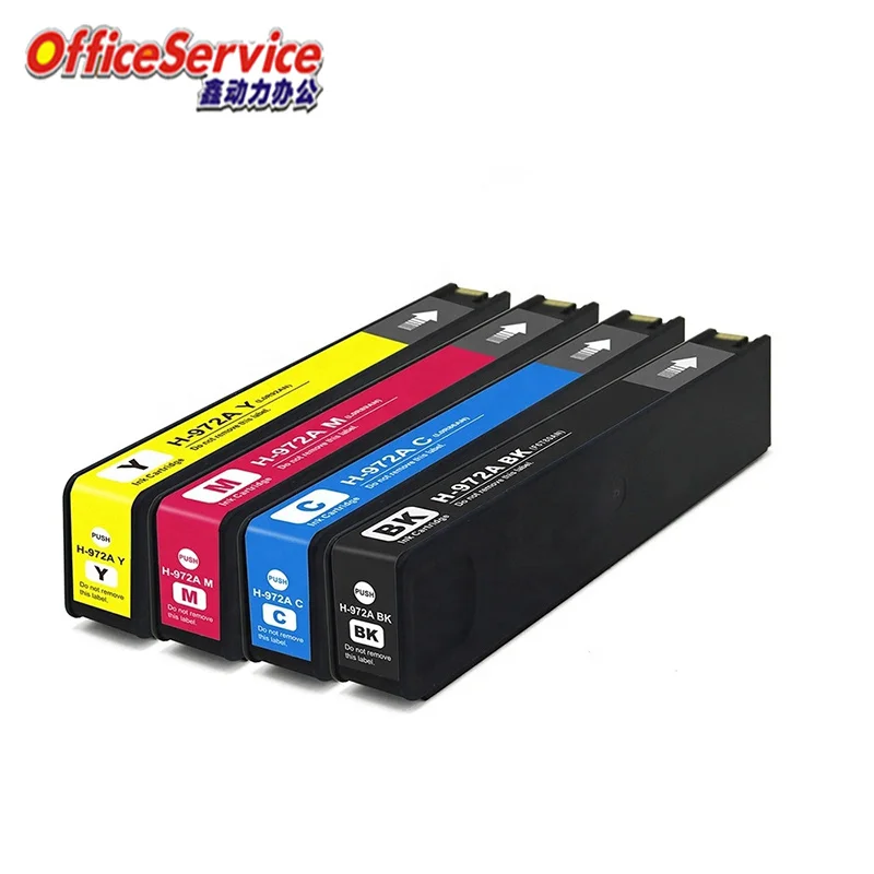 

972A 972 Ink Cartridge Compatible For HP 972 ,suit for Pagewide 452dn P55250dw P57750dw 477dn 552dw 577z 352dw 377dw printer