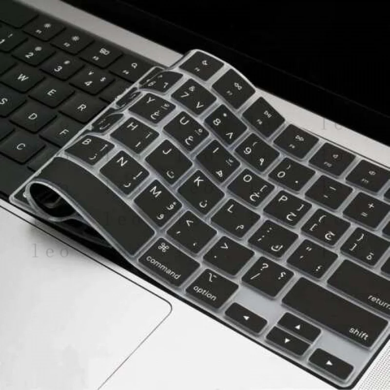 

CC US Version Silicone Keyboard Cover Skin Arabic Multi-mode for Apple MacBook