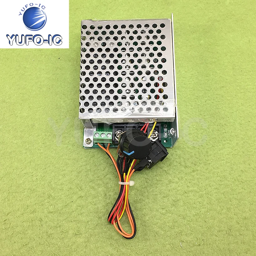Free Ship 2pcs With Shell PWM DC Motor Controller Dao Shun Speed Switches