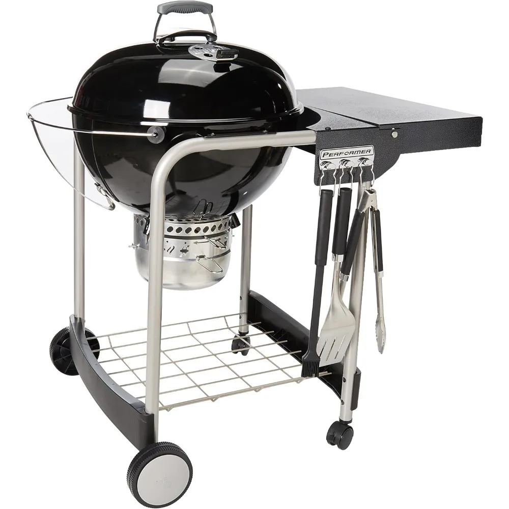 

Weber 22-дюймовая модель исполнителя черного угля-гриля