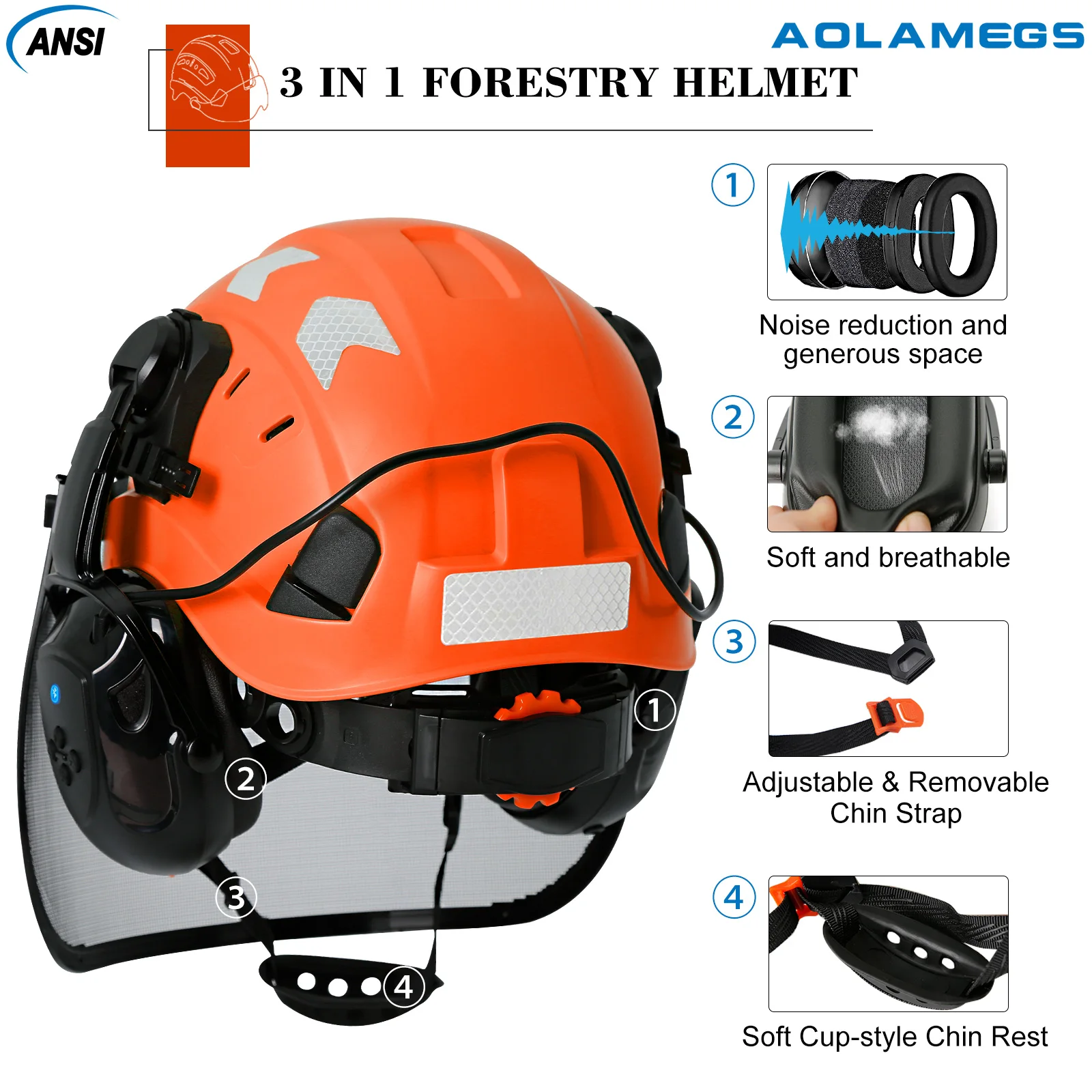 CE Защитные шлемы для лесного  – обзор и цена Chainsaw Safety Chaps