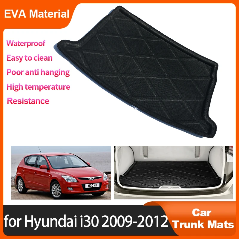 

Car Trunk Mat For Hyundai i30 FD 2009 2010 2011 2012 Elantra Touring Auto Rear Cargo Liner Protector Pad Waterproof EVA Material