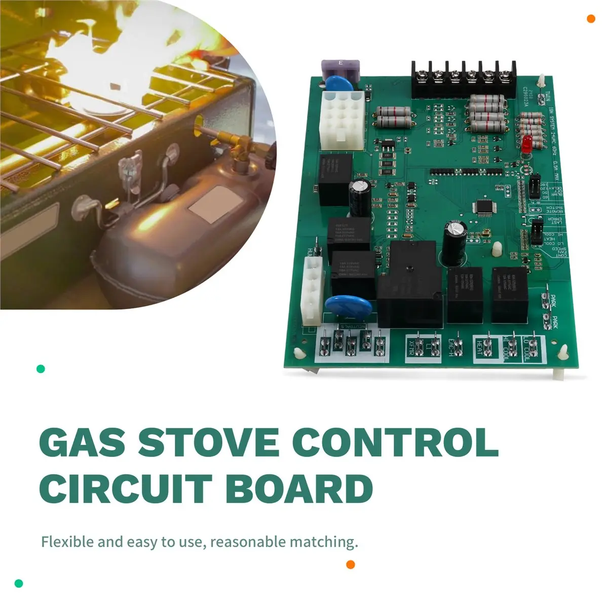

031-01972-000, 031-01266-000 Замена платы управления системой отопления и кондиционирования для Luxaire, газовая