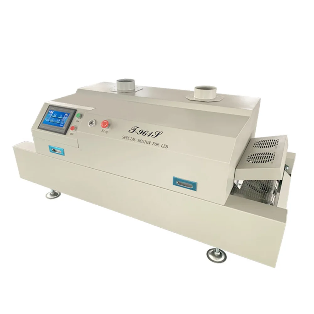 11KW Reflow Oven Infrared IC Heater Multi-temperature zone touch screen Reflow Soldering Machine for BGA SMD SMT Rework 380/220V