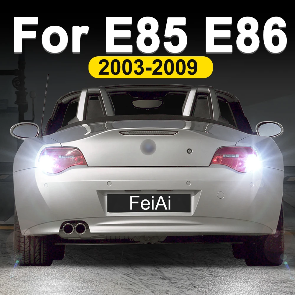 For BMW Z4 E85 E86 Reverse LED Lights Bulb Backup Reversing Back Up Lamp E85 E86 2003 2004 2005 2006 2007 2008 2009 LED Light