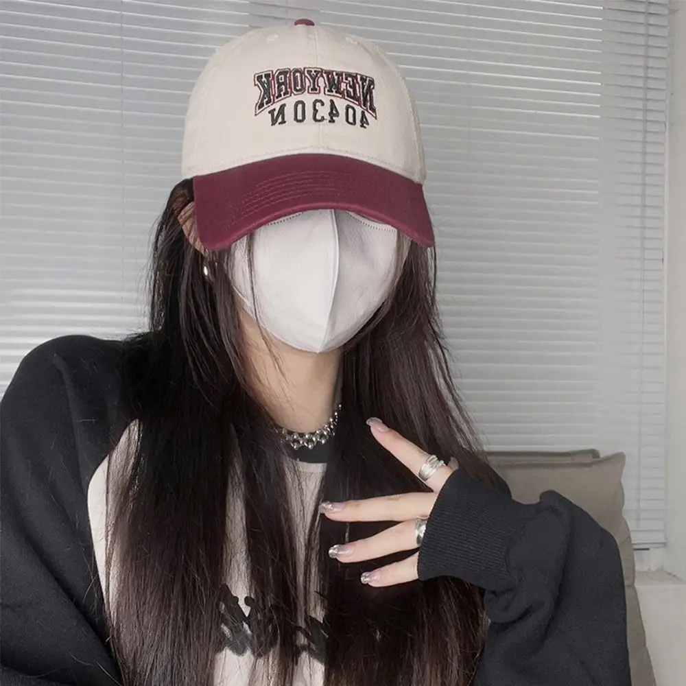 قبعة بيسبول جيدة التهوية مع تطريز للرجال والنساء ، هيب هوب كاجوال ، قبعة شمس قابلة للتعديل ، واقي خارجي