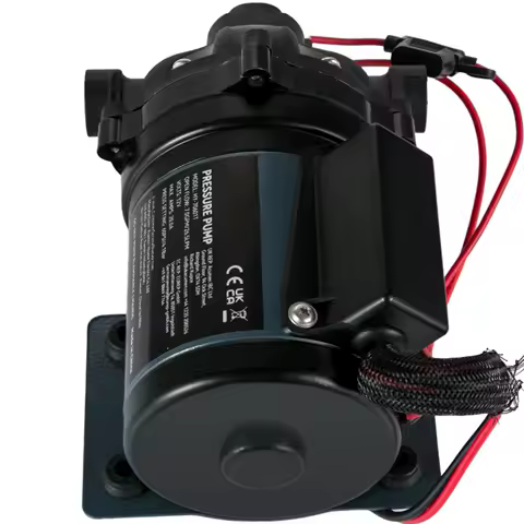 SucceBuy Washdown Pump 12V RV Water Pump 7 GPM 60 PSI Max. 10FT Lift Self Priming for Marine Deck, Yacht, Caravan Motorhome Boat