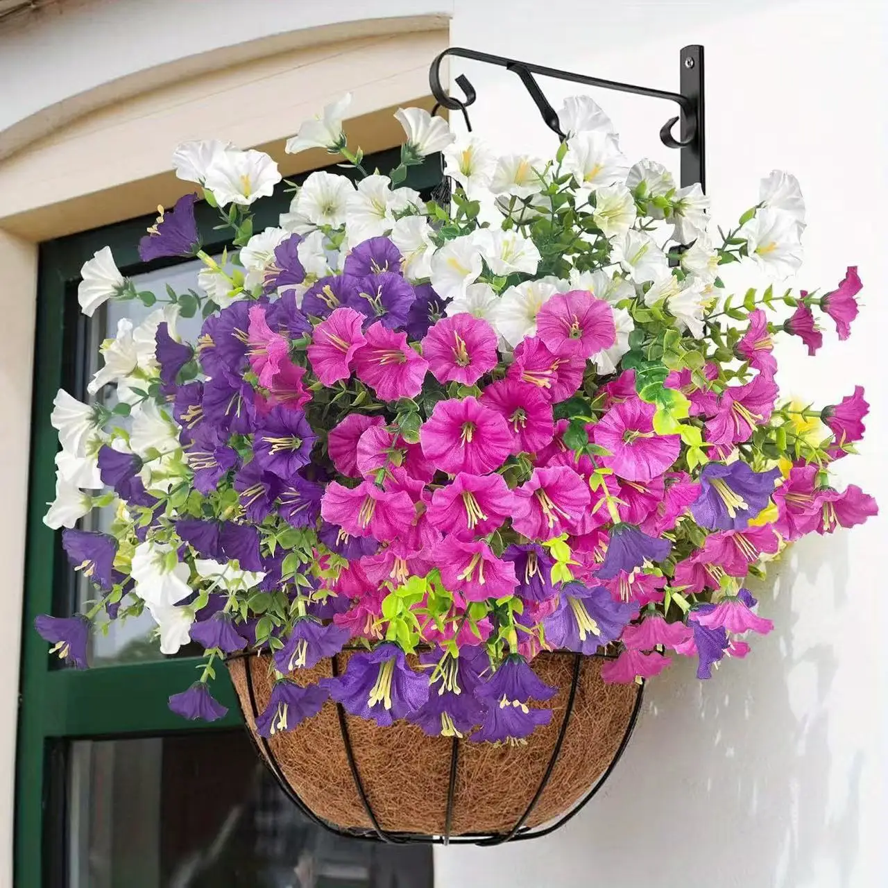 1 Stück violetter künstlicher Blumenstrauß, 35 cm, künstliche Blumen für Zuhause, Raumdekoration, Hochzeit, Brautdekoration, Tafelaufsatz, Vasenornament – Detail 5