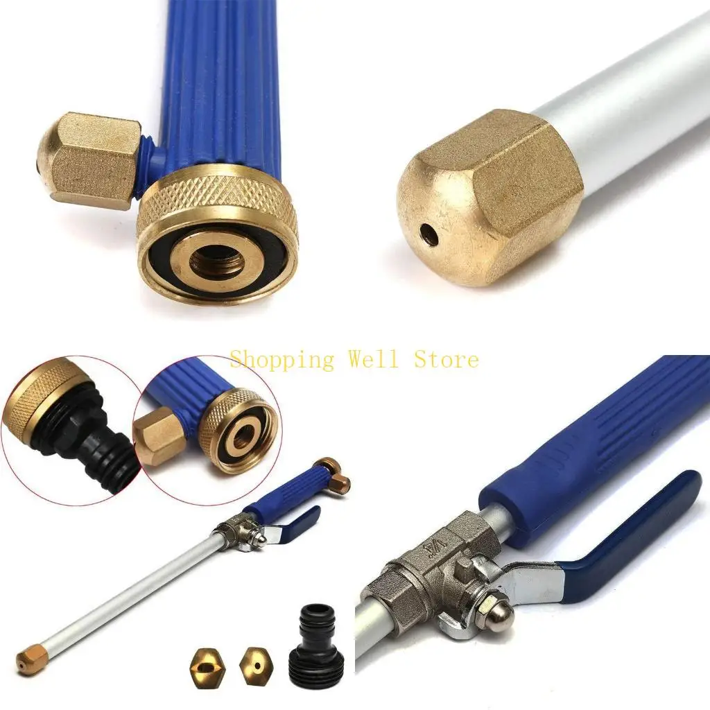 

KX4B Car High Pressure Washer Water Power Jet Washer garden Nozzle Water Hose Wand Attachment DropShip G
