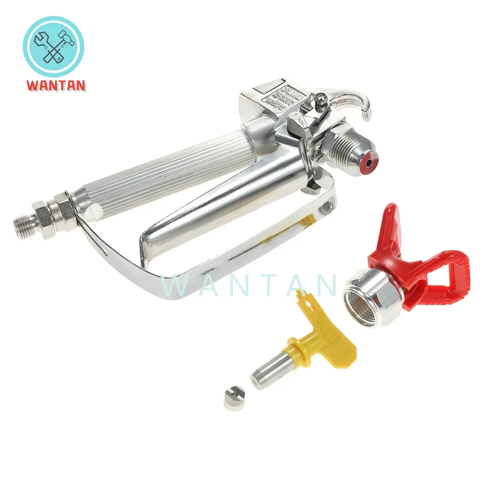 High Pressure Airless Paint Spray Gun 3600PSI +517 Spray Tip + Nozzle Guard for Wagner T-itan Pump Sprayer Spraying Machine