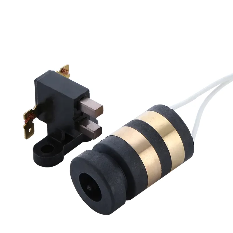 Algodão Candy Machine Connector Brush Parts Conjuntos de Coletores Rotativos de Anel Deslizante Anéis Condutores 14x28x48 Maneiras