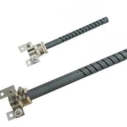 1625C Pipe Shape Silicon Carbide Heating Elements Rod For Furnace