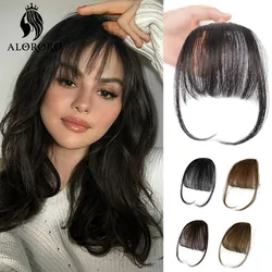 Falso Invisível Sintético Franja De Ar, Extensão Clip-In, Franjas Frontais, Pedaços De Cabelo, Fibra Boa, Acessórios De Estilo De Cabelo