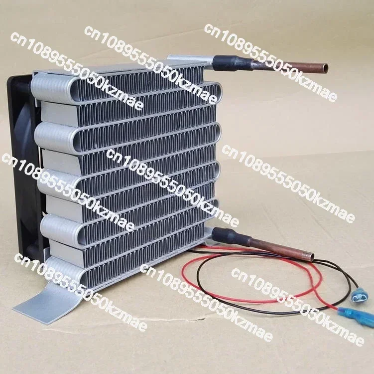 Suitable for  WT1232S1 single fan S-bend micro-channel air-cooled condenser miniature mini radiator with large heat dissipation