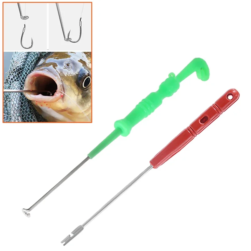 ZWICKE Fishing Hooker Remover Stainless Steel Rapid Fishing Hook Detacher Safety Extractor for Fish Tackles Fishing Accessories