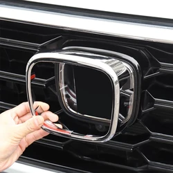 Car Exterior Accessories For Honda CRV 2023 Front Grill Grille Logo Frame ABS Styling Molding
