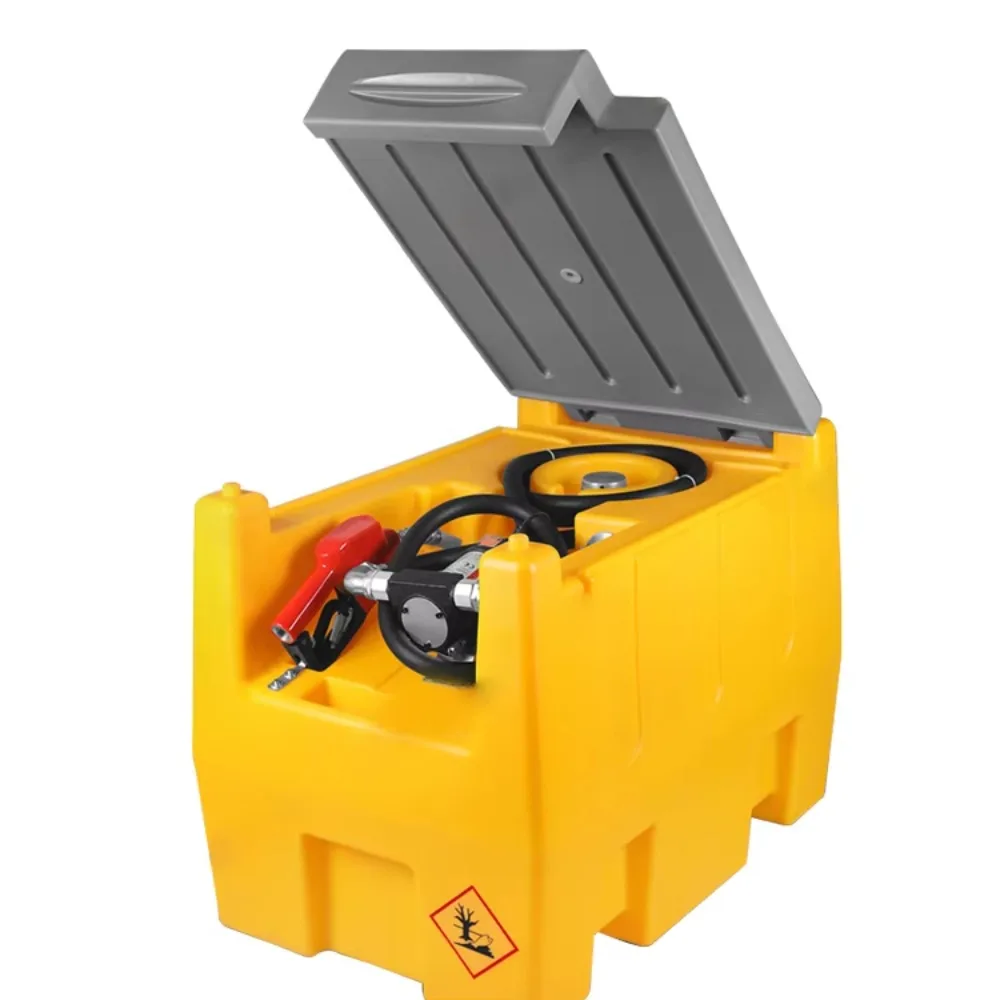 

240L Portable Plastic Tank Factory Wholesale Flame Retardant Transport Diesel Fuel Tank With Pump Explosion-Proof Refueling
