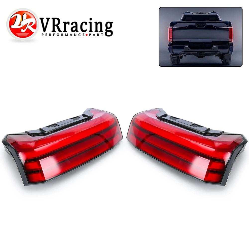 Tail Light Assembly Passenger Side & Driver Side For 22-23 Toyota Tundra 3.5L V6 81560-0C130 81550-0C130 (3 Pin)