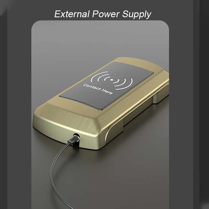 Zinc alloy RFID Gym Fitness Electronic Digital Locker Lock RF ID card 4