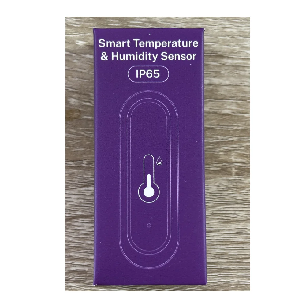 Tuya IP65 Temperature Humidity Sensor Zigbee Waterproof Outdoor Indoor Thermometer Compatible For Alexa Google Home Voice
