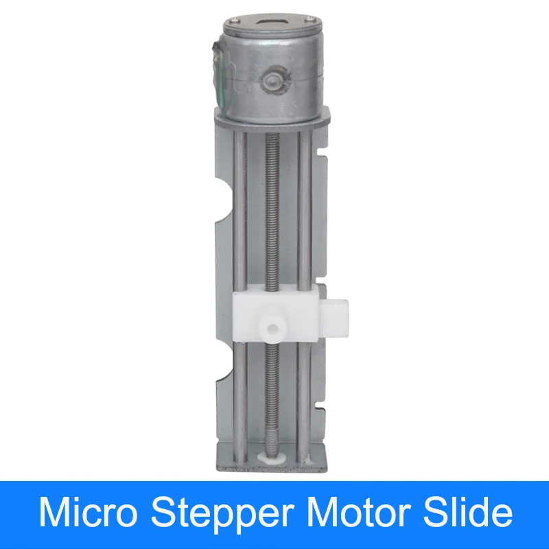 

Stepper Motor Slide 20mm 2-phase 4-wire Micro Slide Screw Slider Linear Bearing Motor Push Slider For 3D Printer Accessories