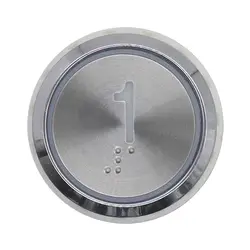 5pcs/lot Elevator Push Button Round A4N97672 KA313M-ML KA313-SSL WLSS Lift Parts